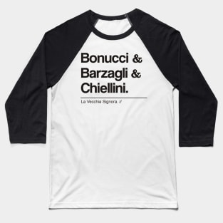 The Legends Of La Vecchia Signora III Baseball T-Shirt